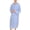 Blue H, variant on Men's Long Sleeve Robe Hooded Fuzzy Robe Soft Winter Fall Cozy Fleece Long Trendy Thick Knee Length Dark Green Small-Medium