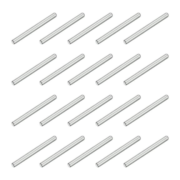 80Pcs M2x22mm 304 Stainless Steel Dowel Pin, Cylindrical Shelf Support Peg Pin