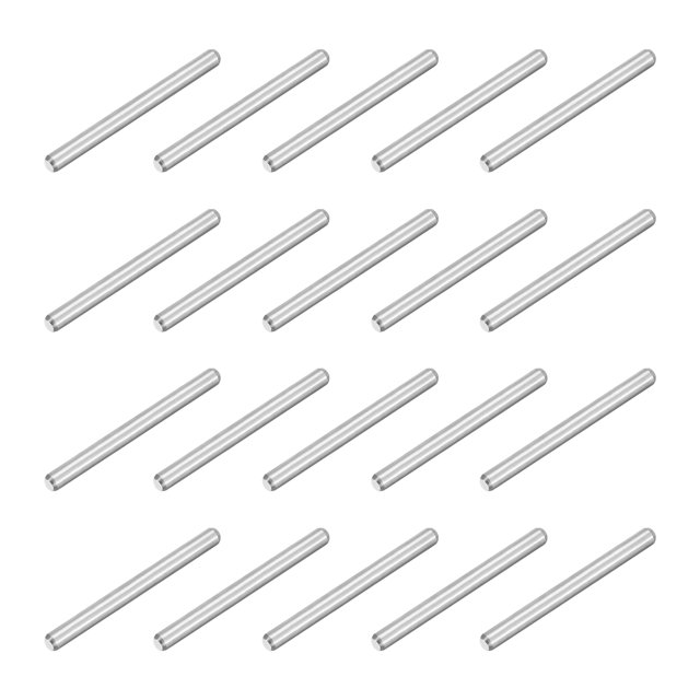 80Pcs M2x22mm 304 Stainless Steel Dowel Pin, Cylindrical Shelf Support Peg Pin