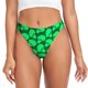 thumbnail image 1 of Balery Green Broccoli Tangas de Algodón para Mujer con Estampado – Ropa Interior Sexy, Transpirable, G-string-Medium, 1 of 6