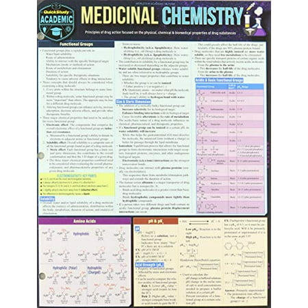 Medicinal Chemistry: A Quickstudy Laminated Reference Guide | Walmart ...
