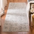 thumbnail image 2 of SAFAVIEH Winston Glanville Abstract Floral Polyester Runner Rug, Beige/Grey, 2'2" x 8', 2 of 7
