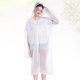 thumbnail image 5 of 2 ponchos impermeables transparentes y reutilizables para exteriores, de EVA, a la moda, portátiles, impermeables, gruesos, con capucha y mangas, para adultos, hombres y mujeres., 5 of 7
