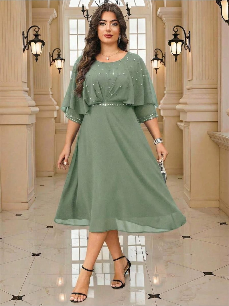 emarld green hoco dress Strapless Short Puff-Sleeve Homecoming -PromGirl Sage / 12 SpecialPricing