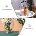 thumbnail image 4 of OUNONA Small Trash Can with Handle 2pcs Kitchen Compost Bin Under Sink Waste Basket Desktop Garbage Bin, 4 of 8