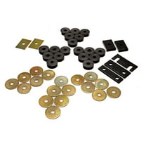 Energy Suspension 55-57 Chevy Full Size Convertible ONLY (Belair/Caprice/Impala) Blk Body Mount Set