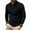 Black, variant on Kaemgyyd Men's Athletic Shirts Long Sleeve 1/4 Zip Lightweight Golf Active Pullover Casual Solid Workout Sweatshirt Tops
