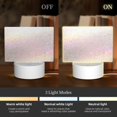 thumbnail image 3 of Haiem Glitter Light Pearl Pattern Acrylic Night Light Gift with 3 Color ModesTouch-Sensitive LED Lamp Perfect Gift for Mother's Day, Birthday, or Christmas, 3 of 9