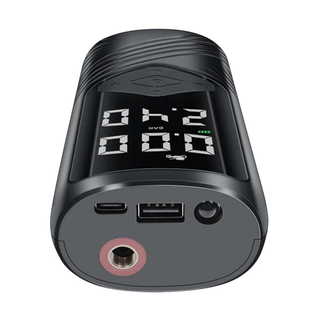 Tire Inflator Portable Air Compressor, 150PSI Portable for Car Tires 5000mAh Electric for Motor Bike