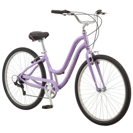 Schwinn Brookline cruiser bike, 27.5-inch wheels, 7 speeds, womens,