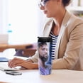 thumbnail image 7 of Jey Uso Merch Coffee Mug With Lids Thermos Plastic Travel Cup Reusable Cups For Hot And Cold Drink 350ml, 7 of 7