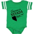 thumbnail image 3 of Inktastic Someone in Nevada Loves Me Boys or Girls Baby Bodysuit, 3 of 5