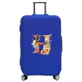 thumbnail image 1 of Luggage Cover Case Washable Case Cover Protective Case Scratch Proof Cover Suitable for Butterfly Pattern Fits 18-32 Inch 8butterfly letter H XL, 1 of 6