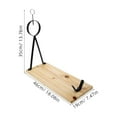 thumbnail image 2 of TABLZONE Curved Hammock Stand Slicing Ham Holder Wood Safety During Use 1Set, 2 of 8