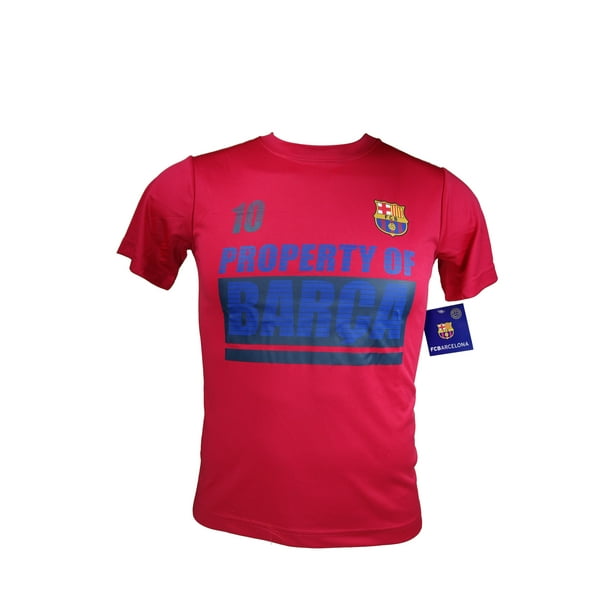 HKY FC Barcelona Messi Number 10 Official Youth Soccer Signature Poly
