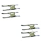 thumbnail image 4 of Bewildely 2 piezas de rodilleras de jardinería, cojines impermeables, protectores de rodilleras, suministros protectores para exteriores, jardineros Type1 NO1 Bewildely CBP161100, 4 of 6