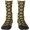 White, variant on Sunflower Bees Print Socks Tall,Thick Long Socks Everyday Contrasting Colored Socks