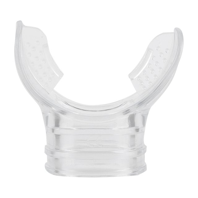 LIYJTK Embout de Plongée, Embout de Plongée Confortable, Embout de Plongée Professionnel en PVC Transparent, pour la Plupart des Plongeurs et Régulateurs Normaux