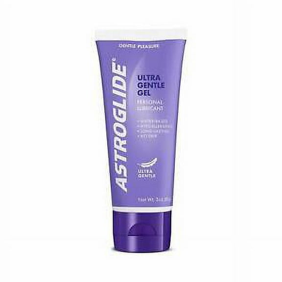 Astroglide Ultra Gentle Gel Sensitive Skin Personal Lubricant 3 Oz Tube