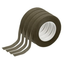 4 Pcs Brown Floral Tape 1/2" x 29.5 Yards Florist Wrap Adhesive Tape for Artificial Flowers Bouquet Stem Wrapping Floral Crafts Wedding Bouquet