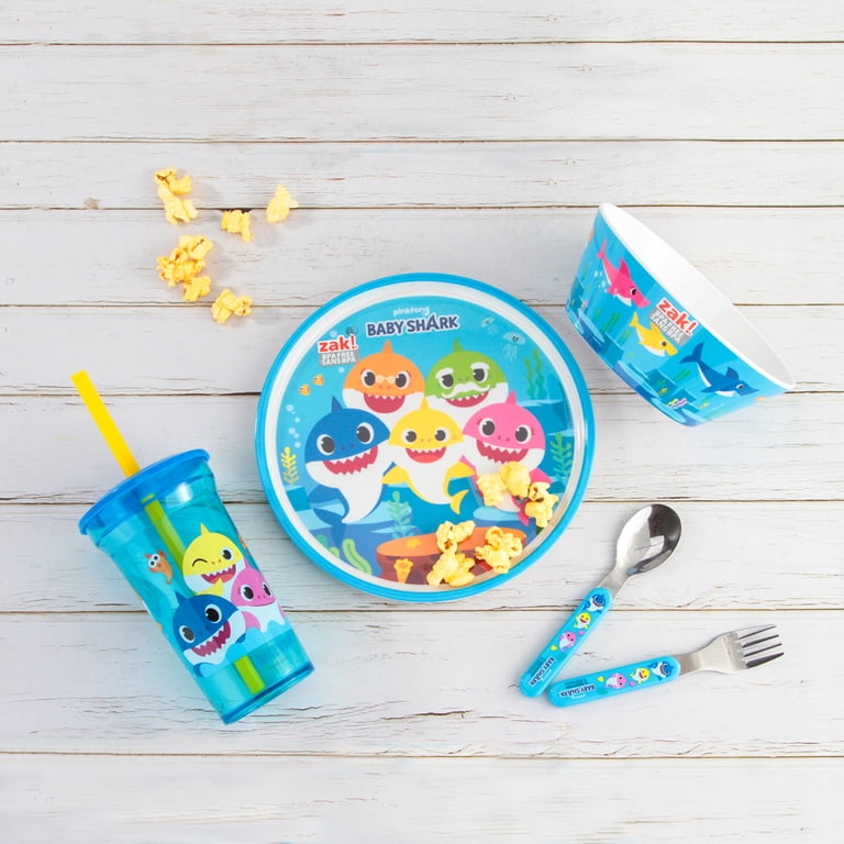 韓国限定 Baby Shark 食器 カトラリー 帽子 セット 韓国限定 Baby Shark 食器 カトラリー 帽子 セット ベイビーシャーク