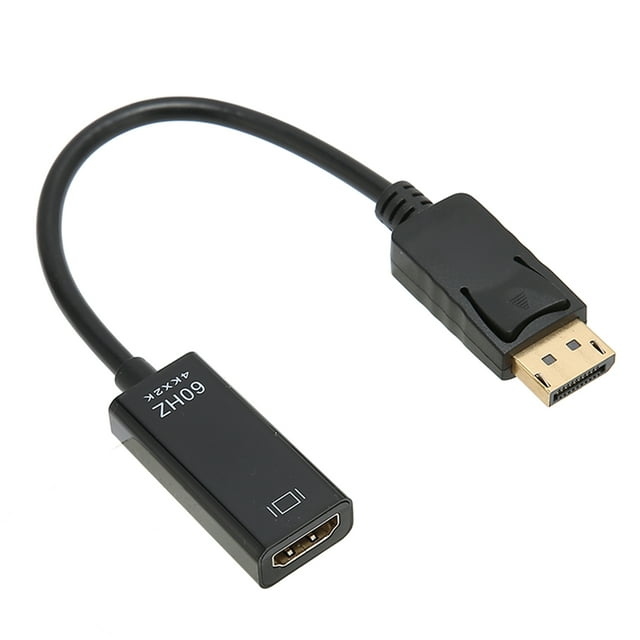Câble de Télévision d'Ordinateur, DP Actif à HD Adaptateur d'Interface Multimédia Grand Écran pour Ordinateurs