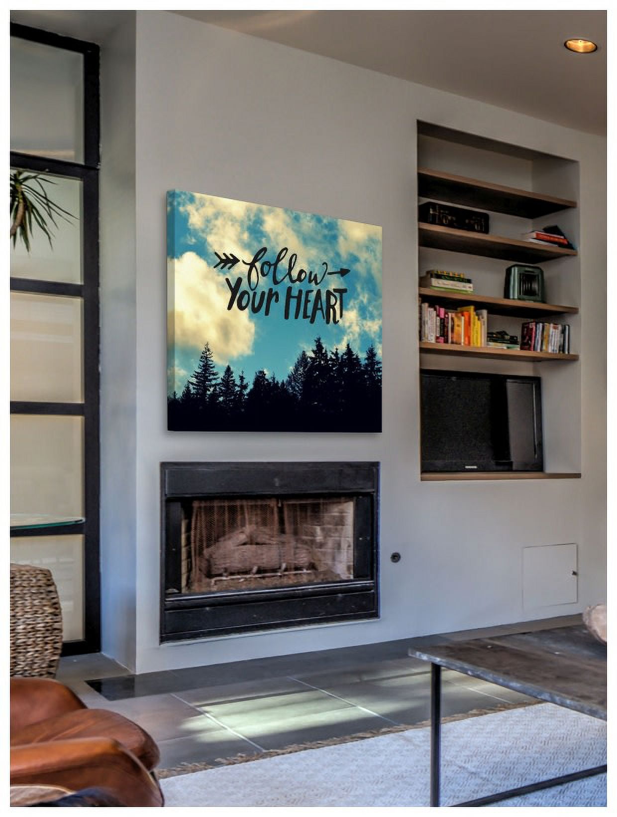 Marmont Hill "Follow Your Heart" by Robert Dickinson Painting Print on Canvas