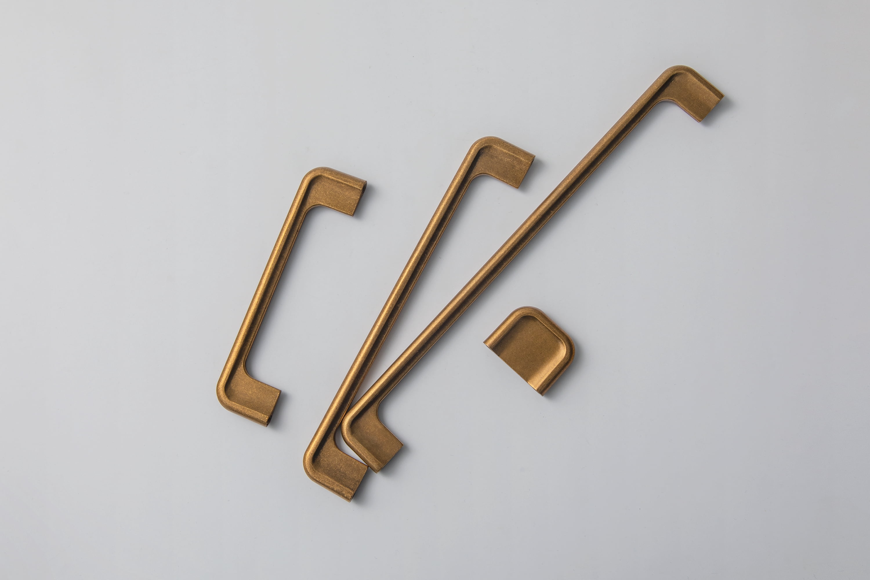 Goo-Ki 12 Pack Antique Brass Cabinet Handles of 7.6''(192mm) Hole Center, Zinc Alloy Cabinet Pulls for Drawer,Dresser,Cupboard (2057) Wardrobe,