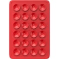 thumbnail image 2 of HSHDLDF Suction Phone Case Mount, Silicon Adhesive Phone Accessory for iPhone and Android, Hands-Free Fidget Toy Mirror Shower Phone Holder, Tiktok Videos and Selfies (Red), 2 of 6