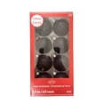 thumbnail image 2 of Ashland Christmas Glitter Black Glass Ornaments 2.5in 8PC, 2 of 3