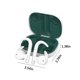 thumbnail image 3 of Auriculares Bluetooth, Auriculares inalámbricos, Auriculares deportivos Bluetooth 5.3 con bocina, Reducción de ruido, Hablables, Interruptor Hall, Adecuados para deportes/juegos., 3 of 8