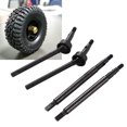 thumbnail image 4 of RC Axle Shaft, Upgrade Part Steel RC Front Rear Drive Shaft Rust Proof  For 1/18 RC Car Black, 4 of 8