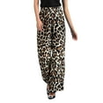 thumbnail image 3 of Zszcpp Women'S Casual Pants Personality Long Leopard Print Wide Leg Streetwear Holiday Stylish Trousers Casual Trouser, 3 of 9