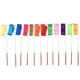 thumbnail image 4 of 12 cintas de gimnasia rítmica de colores de 4 m para niños y adultos (rosa, amarillo, mandarina, rojo, rosa, azul rey, verde, verde oscuro, azul cielo, naranja, morado, multicolor)., 4 of 7