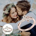 thumbnail image 2 of Dengmore Ring The Best Time In Your Life Wedding Ring Is The Testimony Of Your Love, 2 of 4