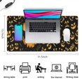 thumbnail image 5 of Long Mouse Pads for Desk,Halloween Spooky Jack O Lanterns Desk Mats on Top Of Desks, Desk Mouse Pad Extra Large with 3mm Non-Slip Base and Stitched Edge for Gaming,Office,Work,Home 31.5x15.7in, 5 of 5