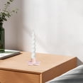 thumbnail image 1 of Partido de velas de candelabros con cañones con velas de cerámica de la base de flores para el año nuevo Día de San Valentín Hotel Home Kitchen Rosa, 1 of 8