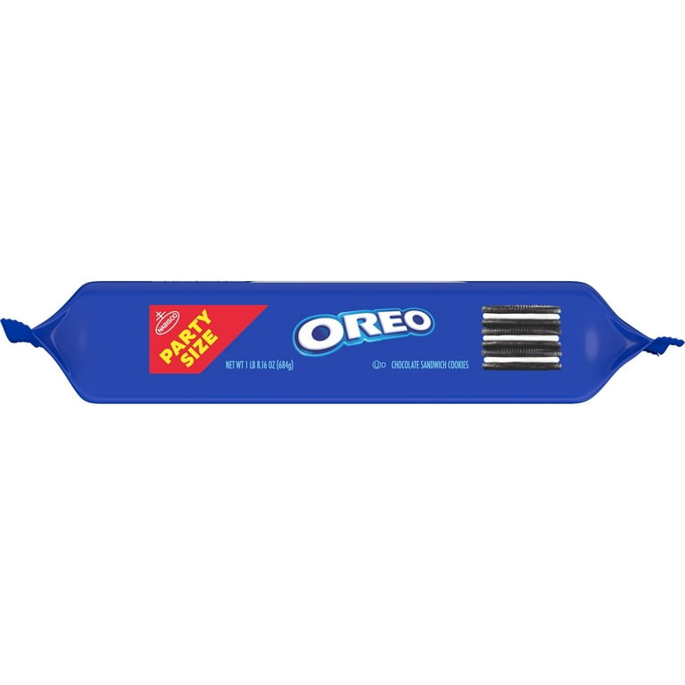 Oreo Chocolate Sandwich Cookies, Party Size, 24.16 oz