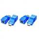 thumbnail image 1 of Repetidor de red RJ45 4 piezas Transmisor y receptor extensor de red, 1 of 5
