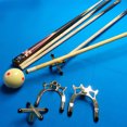 thumbnail image 2 of Sijiali Durable Cross Spider Holder Rests for Pool Snooker Billiards Table Cue Stick, 2 of 6