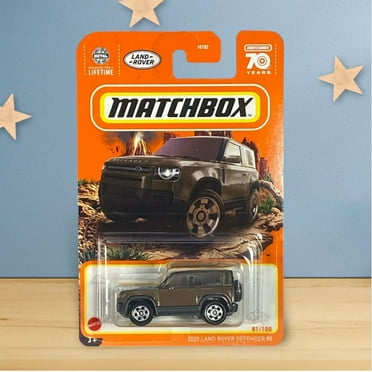 Matchbox 70 Years Brown 2020 Land Rover Defender 90 Toy Car 81/100