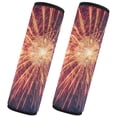 thumbnail image 2 of ALAZA Blooming Fireworks Car Seat Belt Adjuster Neck Covers Shoulder Cushions Pads M, 2 of 8