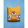 thumbnail image 3 of Alien Cosmic Approval Sweatshirt Men -Smartprints Designs, Male Large, 3 of 4