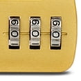 thumbnail image 4 of fastboy Mini 3 Digit Combination Password Lock Alloy Security Lock Suitcase Luggage Coded Lock Cabinet Locker Padlock, 4 of 8