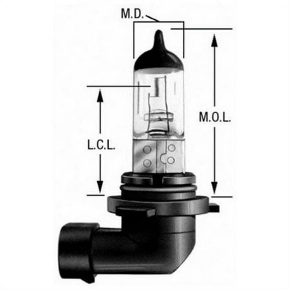Fed Mogul/ Champ/ Wagner/ Anco #BP9006 Halo Low Beam Bulb