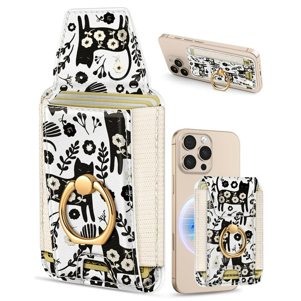 Cartera de teléfono Shorogyt compatible con Magsafe para iPhone
