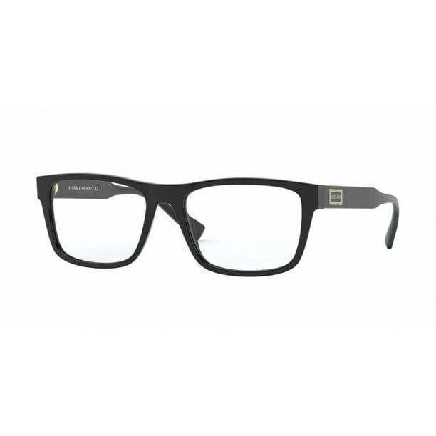 Versace 3277 Eyeglasses GB1 Black - Walmart.com - Walmart.com