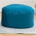 thumbnail image 6 of DODOING Bean Bag Footstools Ottoman Covers Foot Rest Stool Ultra Soft Home Memory Foam 7.9"x12.6'' Bean Bag Chair Furnitout Ottoman Bean Bag Footstools Covers(No Filler), 6 of 8