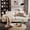 Beige, variant on BedLuxury 68” Studio Sofa with Wide Armrests, Modern Small Loveseat Sofa with Wood Legs for Small Space and Living Room, Green