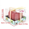 thumbnail image 3 of Realistic Apple-Shaped Wax Candle, Christmas Eve Party Decoration, Large, 1PC, 3 of 9